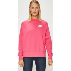 Nike Sportswear - Bluza. Czerwone bluzy damskie Nike Sportswear, l, bez wzorów, z bawełny, bez ramiączek, bez kaptura. W wyprzedaży za 199.90 zł.