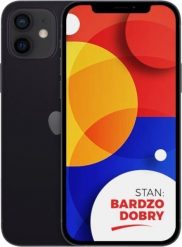 Smartfon Apple SMARTFON APPLE IPHONE 12 128GB BLACK 5G | KOLORY. Czarne smartfony Apple. Za 1,499.00 zł.