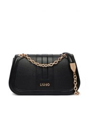 Liu Jo Torebka AA6108 E1109 Czarny. Czarne torebki do ręki damskie Liu Jo, bez wzorów, ze skóry, bez dodatków. Za 599.99 zł.