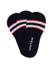 Hunter Stopki AS_HUNTER_03S_SS25 (3-PACK) Granatowy. Niebieskie skarpety męskie Hunter, bez wzorów, z bawełny. Za 34.99 zł.