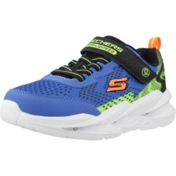 Buty SKECHERS METEOR LIGHTS 2.0 Niebieski. Niebieskie buty zimowe męskie Skechers, bez wzorów, z syntetyku, bez obcasa, bez zapięcia. Za 213.93 zł.
