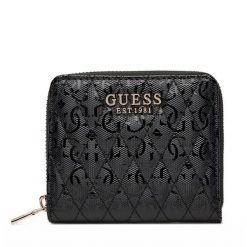 Portfel Guess. Czarne portfele damskie Guess. Za 229.99 zł.