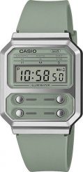 Zegarek Casio Zegarek damski Casio A100WEF-3AEF zielony. Zielone zegarki damskie Casio. Za 148.20 zł.
