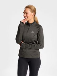 Bluza damska z zamkiem 1/2 Newline Pace. Szare bluzy damskie Newline, na jesień, xl, bez wzorów, z dzianiny, klasyczne, bez ramiączek, bez kaptura. Za 180.65 zł.