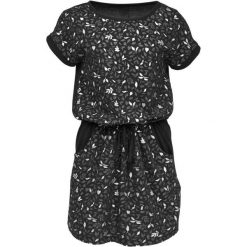 Elegancka sukienka damska Loap Aslaris w czerni. Czarne sukienki damskie ZSPORT, m, bez wzorów, z bawełny, eleganckie, bez kołnierzyka, bez ramiączek, sportowe. Za 166.99 zł.