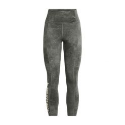 Legginsy treningowe damskie Under Armour Project Rock. Szare legginsy damskie Under Armour, bez wzorów. Za 279.99 zł.