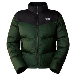 Kurtka turystyczna męska The North Face Saikuru. Zielone kurtki męskie The North Face, m, bez wzorów, z poliesteru, bez kaptura. Za 837.00 zł.