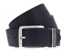 TOM TAILOR MĘSKI PASEK SKÓRZANY KLASYCZNY SKÓRA 40mm BLACK TM0181L451/790. Czarne paski męskie Tom Tailor, ze skóry, klasyczne. Za 99.99 zł.