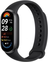 Xiaomi Band 9 Midnight Black. Czarne smartbandy . Za 155.40 zł.