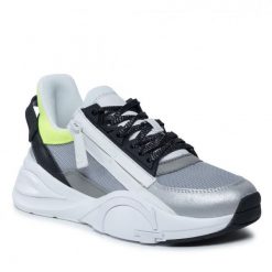 Buty Sportowe Damskie Guess BailIia 2. Szare obuwie sportowe damskie Guess, z aplikacjami, bez zapięcia, trekkingowe. Za 465.99 zł.