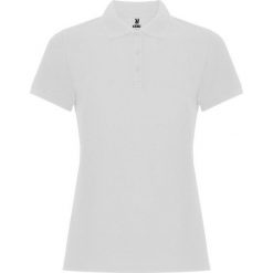 Damska Koszulka Polo Pegaso Premium. Białe koszulki sportowe damskie ROLY, xl, bez wzorów, bez ramiączek. Za 63.99 zł.