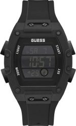 Zegarek Guess Zegarek męski Guess GW0340G4 czarny. Czarne zegarki męskie Guess, z aplikacjami. Za 719.00 zł.
