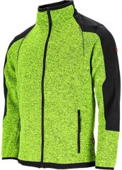 Bluza ochronna męska softshell stójka zamek odblaski SAGEWORK L. Brązowe bluzy męskie Reis, l, bez wzorów, z softshellu, bez ramiączek, bez kaptura. Za 124.71 zł.