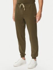 BOSS Spodnie dresowe Mix&Match 50515305 Khaki Regular Fit. Brązowe spodnie sportowe męskie Boss, m, bez wzorów, z bawełny. Za 229.99 zł.