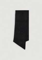 Szalik Kobieta ONLY ONLSOLA GLITTER KNIT SCARF CC. Czarne szaliki damskie ONLY, bez wzorów, z elastanu. Za 153.20 zł.