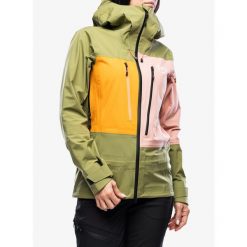 Kurtka skiturowa damska Ortovox 3L Deep Shell Jacket. Zielone kurtki sportowe damskie ORTOVOX, na zimę, l, bez wzorów, bez ramiączek, bez kaptura, narciarskie. Za 2,456.99 zł.