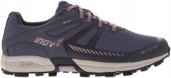 Buty turystyczne damskie Inov-8 Roclite G 315 GTX V2 - purple/grey/lilac. Fioletowe obuwie trekkingowe damskie Mentor, bez zapięcia. Za 496.33 zł.