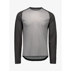 Bluza rowerowa męska POC Motion Air L/S Jersey. Szare bluzy męskie POC, l, bez wzorów, z jersey, bez ramiączek, bez kaptura. Za 295.99 zł.