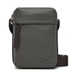 Saszetka Calvin Klein. Szare torby na ramię męskie Calvin Klein, małe. Za 179.99 zł.