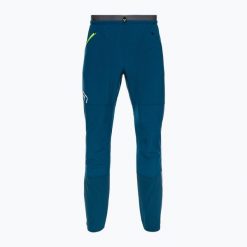 Spodnie softshell męskie ORTOVOX Berrino. Niebieskie spodnie sportowe męskie ORTOVOX, m, bez wzorów, z softshellu, narciarskie. Za 959.99 zł.