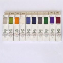 Pasek do jogi z bawełny organicznej Samarali. Zielone paski damskie SAMARALI, z bawełny, sportowe. Za 99.00 zł.