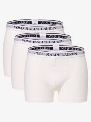 Polo Ralph Lauren Obcisłe bokserki pakowane po 3 szt. Mężczyźni Bawełna biały, M. Białe bokserki męskie Polo Ralph Lauren, bez wzorów, z bawełny. Za 249.95 zł.