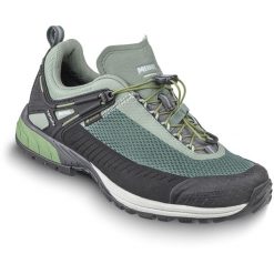 Buty trekkingowe damskie MEINDL Speed Trail Lady GTX, z membraną Gore-Tex. Zielone obuwie trekkingowe damskie MEINDL, z gore-texu, bez zapięcia. W wyprzedaży za 616.85 zł.