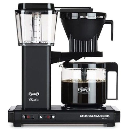 Ekspres przelewowy MOCCAMASTER KBG 741 59645 (1520W; kolor czarny). Czarne ekspresy przelewowe Moccamaster. Za 1,295.99 zł.