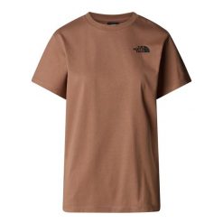 The North Face Koszulka Redbox Nf0A87Nk6E1. Brązowe koszulki sportowe damskie The North Face, bez wzorów, bez ramiączek. Za 117.99 zł.