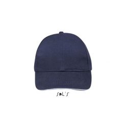 Czapka Sol's Buffalo. Niebieskie czapki damskie SOL'S, bez wzorów, z bawełny. Za 23.00 zł.