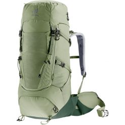 Plecak trekkingowy damski Deuter Aircontact Core 45 + 10 SL - grove/ivy. Brązowe plecaki damskie Deuter, bez wzorów, sportowe. Za 1,011.09 zł.
