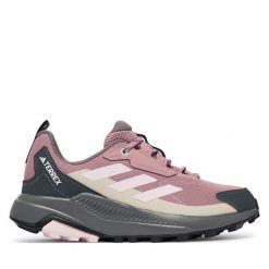 Trekkingi adidas. Fioletowe obuwie trekkingowe damskie Adidas, bez zapięcia. Za 329.99 zł.