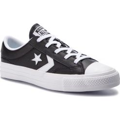 Trampki CONVERSE - Star Player Ox Bla 159780C Black/White/White. Czarne trampki i tenisówki damskie Converse, bez wzorów, z gumy, bez zapięcia. W wyprzedaży za 239.00 zł.