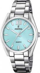Zegarek Festina Zegarek damski Festina F20622-D srebrny. Szare zegarki damskie Festina, srebrne. Za 345.99 zł.