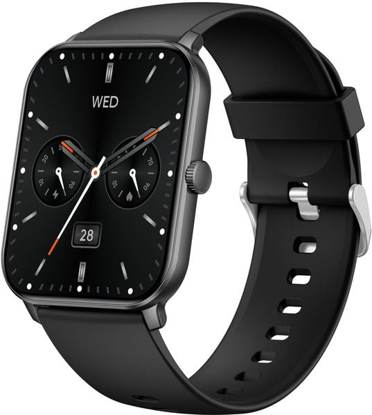 Smartwatch Gravity GT36-5 Czarny (GT36-5). Czarne zegarki smartwatch Gravity, bez wzorów. Za 86.03 zł.