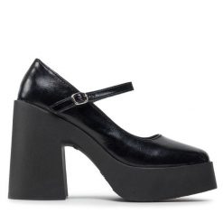 Czółenka Altercore. Czarne czółenka damskie Altercore, bez wzorów, bez obcasa, bez zapięcia. Za 219.99 zł.