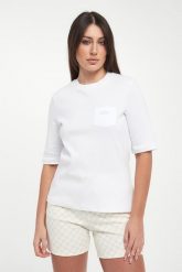 T-shirt damski Tyonja JOOP!. T-shirty damskie JOOP!, s, bez wzorów, bez kołnierzyka, bez ramiączek. Za 359.00 zł.