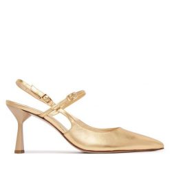 Szpilki HÖGL. Żółte szpilki damskie HÖGL, bez wzorów, bez obcasa, na szpilce, bez zapięcia. Za 839.99 zł.