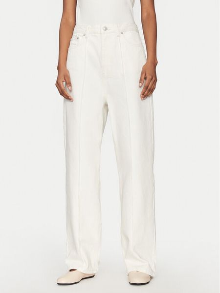 2NDDAY Jeansy Flossy 2252762966 Biały Regular Fit. Białe jeansy damskie 2NDDAY, bez wzorów, z bawełny. Za 409.99 zł.