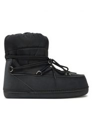 Athlecia Śniegowce Afrai W Boots EA244404 Czarny. Czarne śniegowce damskie Athlecia, ze skóry, bez zapięcia. Za 399.99 zł.