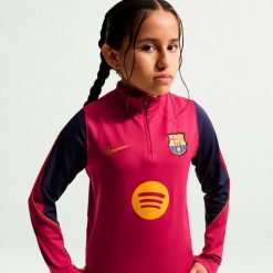 Nike Bluza FC Barcelona Drill Top (II2421-621). Bluzy męskie Nike, m, bez wzorów, bez ramiączek, bez kaptura. Za 231.13 zł.