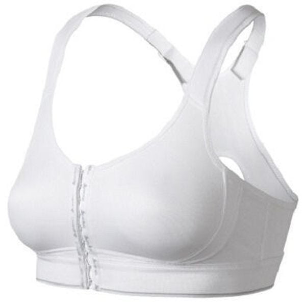 Stanik sportowy Odlo Power Front Fit biały 75E - Wsparcie i komfort. Białe bielizna sportowa damska ODLO, bez wzorów. Za 208.99 zł.