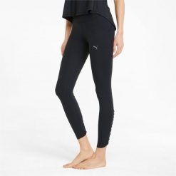 Legginsy damskie Puma Studio Foundation. Czarne legginsy damskie Puma, bez wzorów, z poliesteru. Za 159.99 zł.