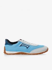 Buty outdoor męskie Camper Drift Walk. Niebieskie trekkingi męskie Camper, z materiału, bez zapięcia. Za 559.89 zł.