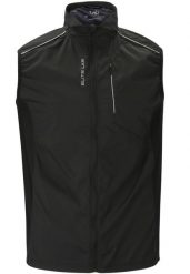 Kurtka wodoodporna poliester Elite Lab Shell X1. Czarne kurtki sportowe męskie ELITE LAB, m, bez wzorów, z poliesteru, bez kaptura, do biegania. Za 263.15 zł.