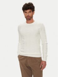 Guess Sweter M5YR07 Z3FC2 Biały Regular Fit. Białe swetry męskie Guess, m, z aplikacjami, z wiskozy, bez kołnierzyka, bez ramiączek. Za 339.99 zł.