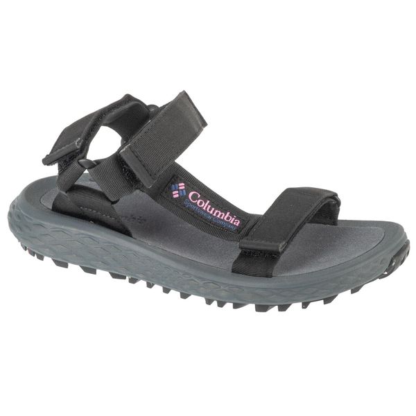 Sandały damskie, Konos Globetrot Sandal W. Czarne sandały damskie Columbia, bez wzorów, bez obcasa, bez zapięcia. Za 219.99 zł.