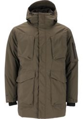 Parka Whistler Graysville 10000. Czarne parki męskie Whistler, na zimę, l, bez wzorów, z materiału, eleganckie, bez kołnierzyka, bez kaptura. Za 520.50 zł.