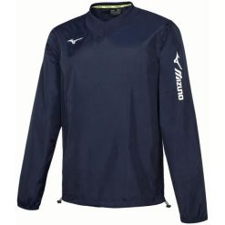 Kurtka Mizuno Sendai Trad. Niebieskie kurtki męskie Mizuno, l, bez wzorów, bez kaptura. Za 176.50 zł.