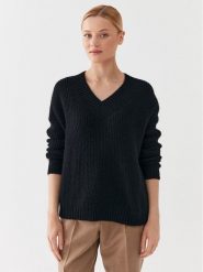 Weekend Max Mara Sweter Viaggio 23536621 Czarny Regular Fit. Czarne swetry nierozpinane damskie Weekend Max Mara, l, bez wzorów, z syntetyku, bez kołnierzyka, bez ramiączek. Za 749.99 zł.